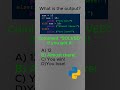 Can you solve this if statement question #programming #coding #python