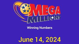 Today Mega Millions Results June 14, 2024