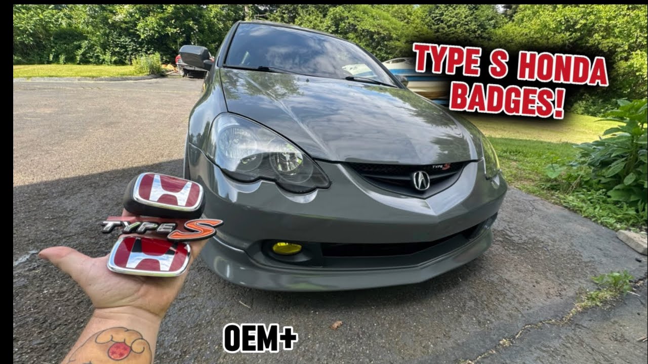 Acura Rsx-S Custom Fit 05/06 Badges!