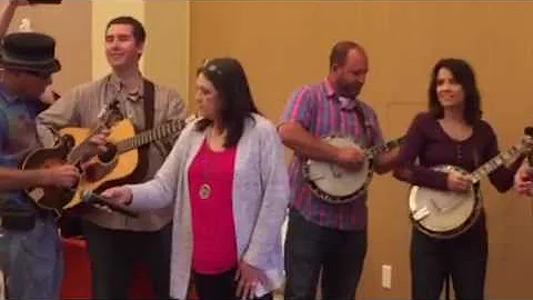 Barry playing with Kristin Scott Benson, Mark Prui...