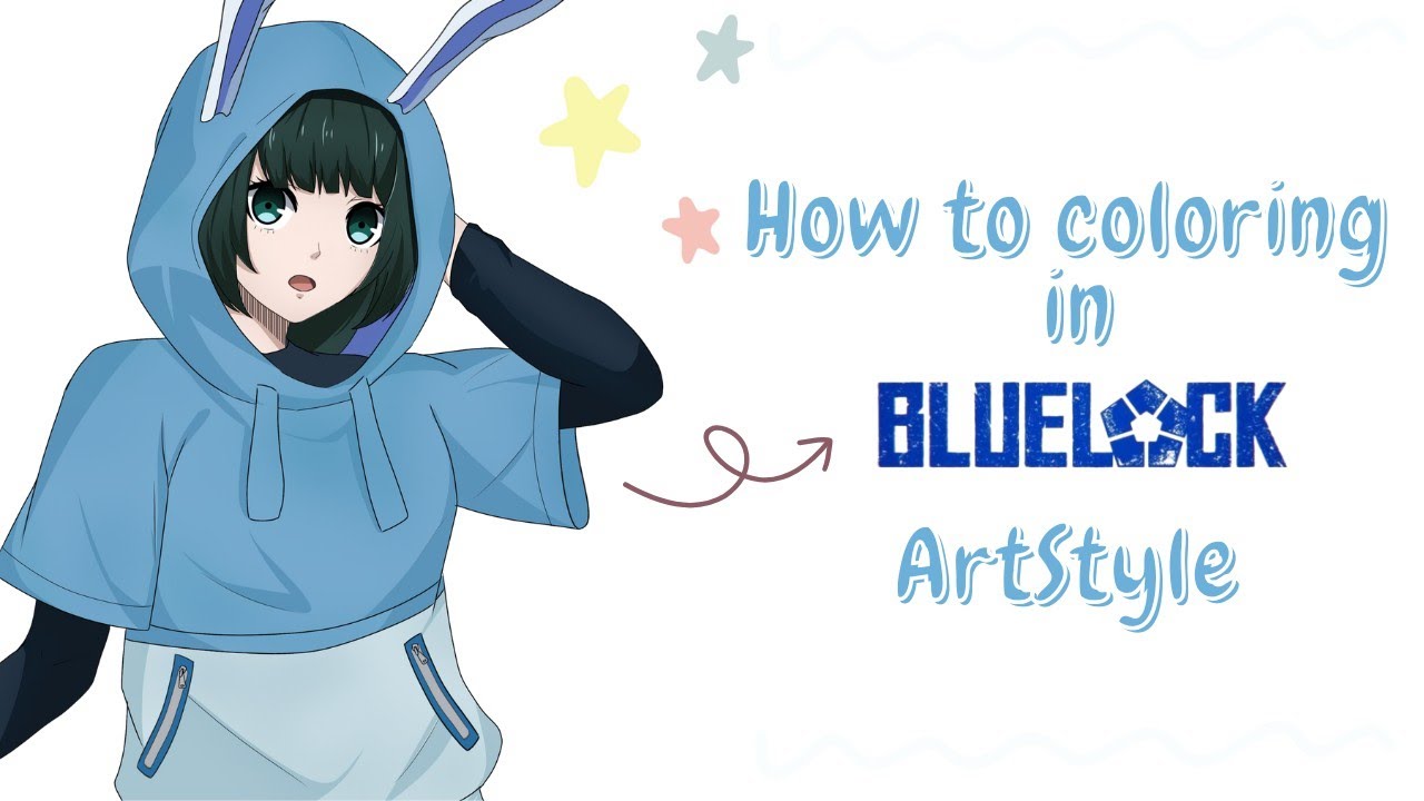 How to coloring in Blue Lock ArtStyle 🎨 || cara art style blue lock ...