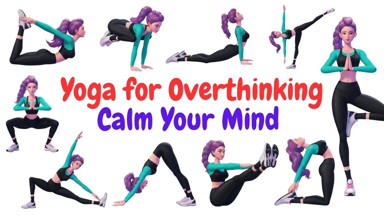 Yoga for Overthinking | Calm Your Mind with Rumi KPop Demon Hunters
