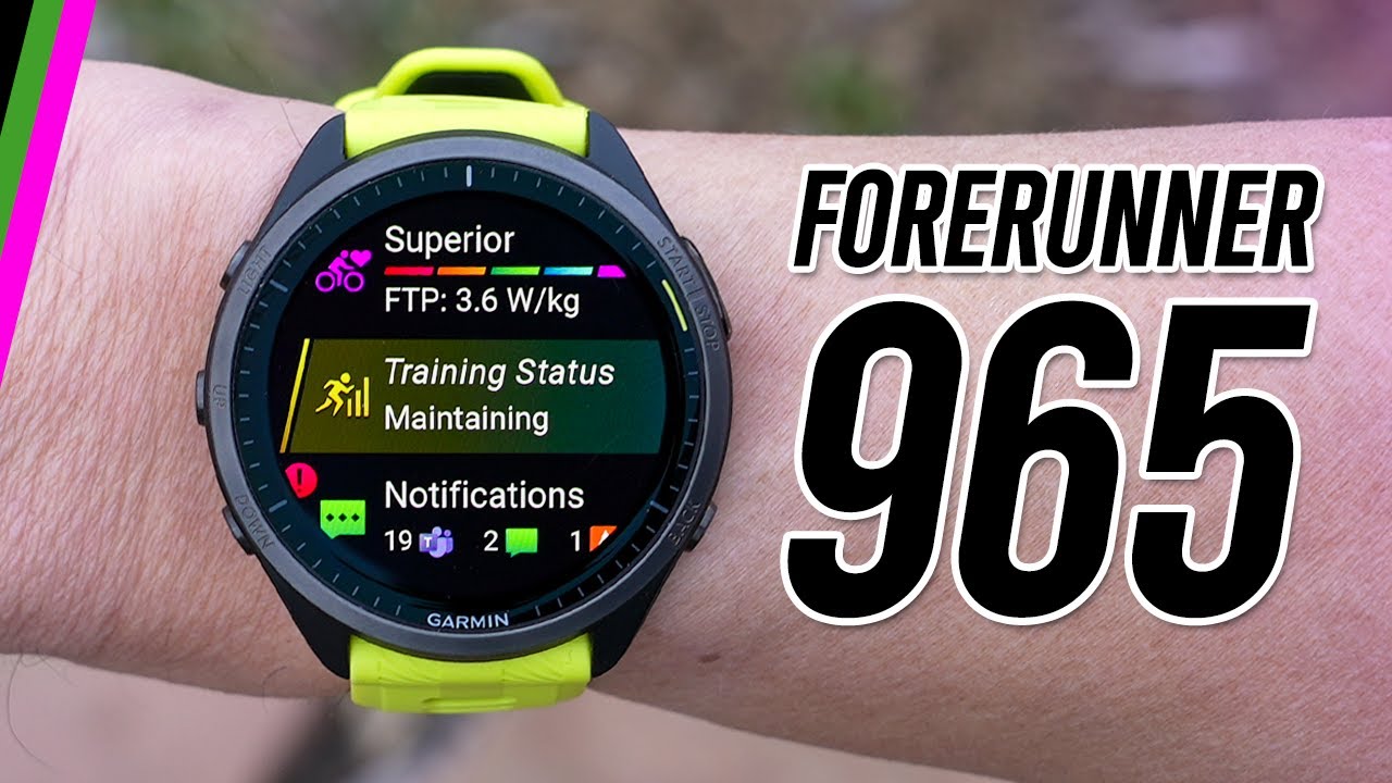 Garmin Forerunner 965 In-Depth Review // The AMOLED Forerunner is