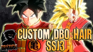 Dragonball Xv - Custom Dbo Hair Ssj3 - Tryzick