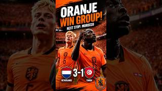 🇳🇱 Oranje Take Down Tunisia | Highlights: Oranje Win Group F!