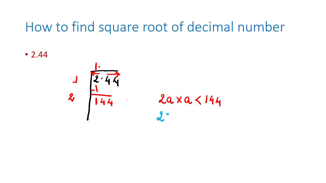 19-square-root-of-decimal-number-youtube