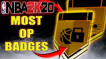NBA 2K20 10 OVERPOWERED BADGES