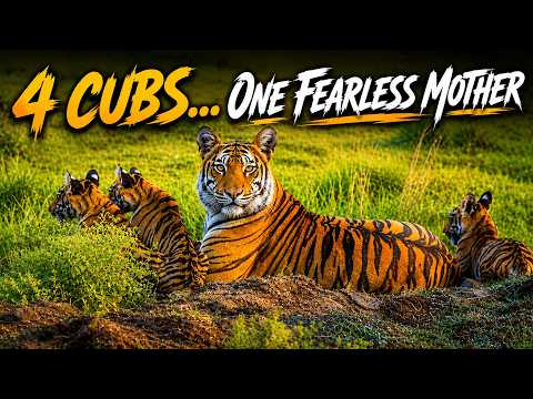 The Royal Tiger Family of Tadoba | JUNABAI’s Cub Squad Spotted | Kolara Buffer Gate