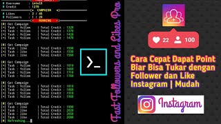 Cara Tambah Follower dan Like Instagram Mudah + Script Termux Bisa Dapat Banyak screenshot 4