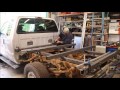 Fabricating a steel flat bed for a Ford F-350 Part 1 of 3