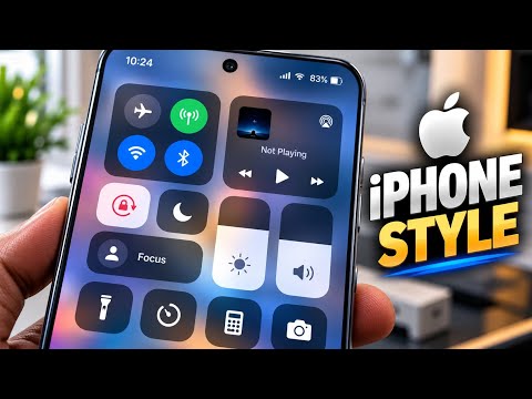 How To Make Any Android Look Like iPhone | New iOS Style Control Center 2026 