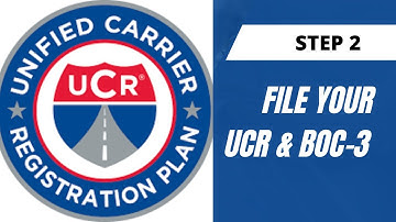 Start a Trucking Company 2023: Step 2 - UCR & BOC3 (BOC3 for CHEAP)