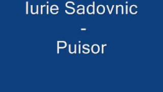 Iurie Sadovnic - Puisor.wmv Resimi