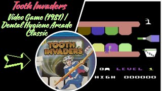 Tooth Invaders - Video Game (1981) | Dental Hygiene Arcade Classic