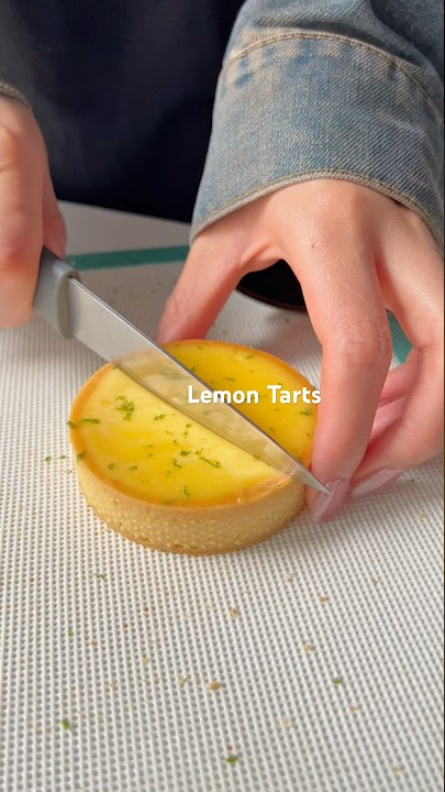 Lemon Tarts #lemontart #recipe #baking