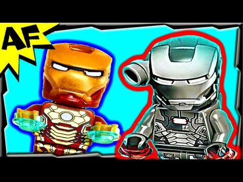 WAR MACHINE EXTREMIS Sea Port Battle -  Lego Iron Man 76006 Animated Building Review