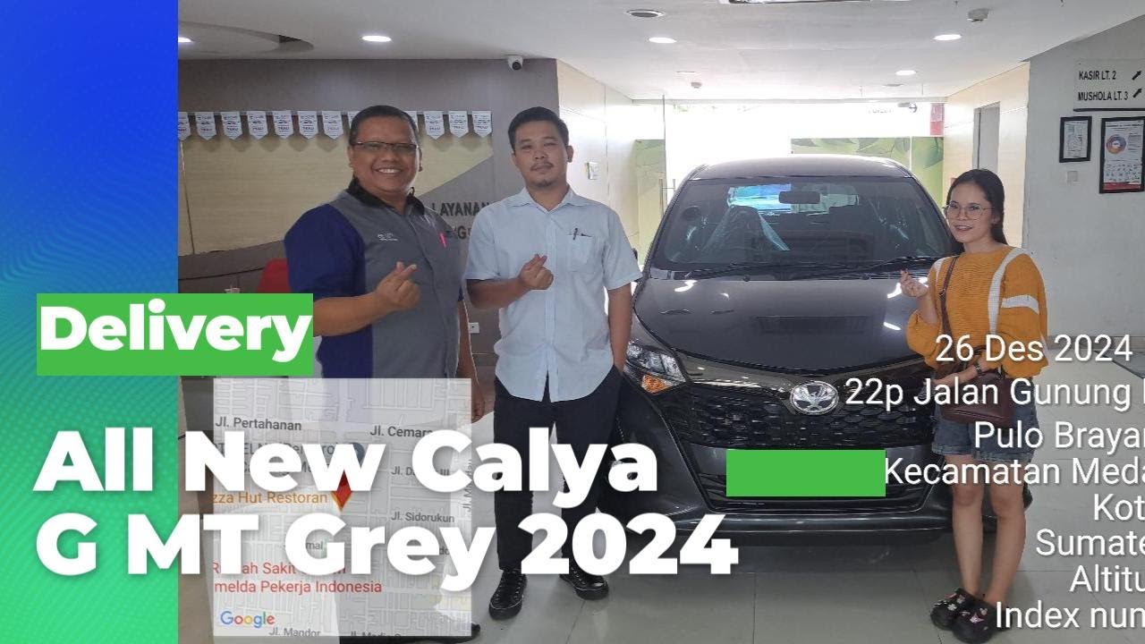 Beruntung Dapat Unit Ready & Promo Special Unit New Calya G MT Grey 2024 |Toyota Medan 085362072000