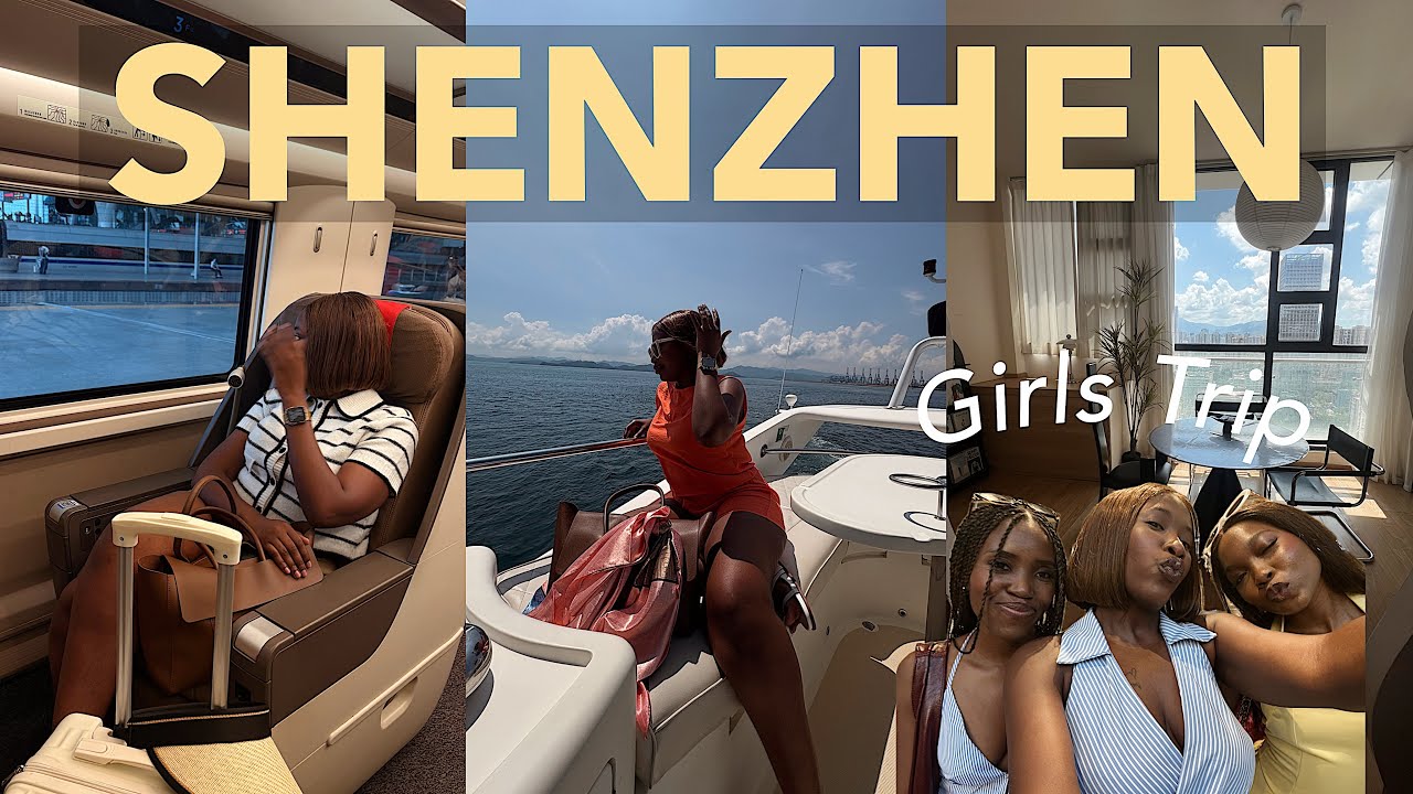 Поездка с подругами в Шэньчжэнь, Китай 🇨🇳 Первый раз в бизнес-классе на поезде + торговый центр M...