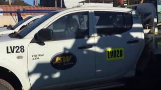 2010 Mitsubishi Triton 4x4 Dual Cab Tray Back Utility (LV28)