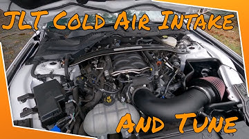 JLT COLD AIR INTAKE INSTALLATION AND TUNE | 2021 Mustang GT
