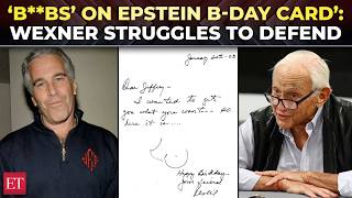 ‘Epstein was bachelor so I drew pair of b**bs’: Les Wexner confronted over controversial b-day Card