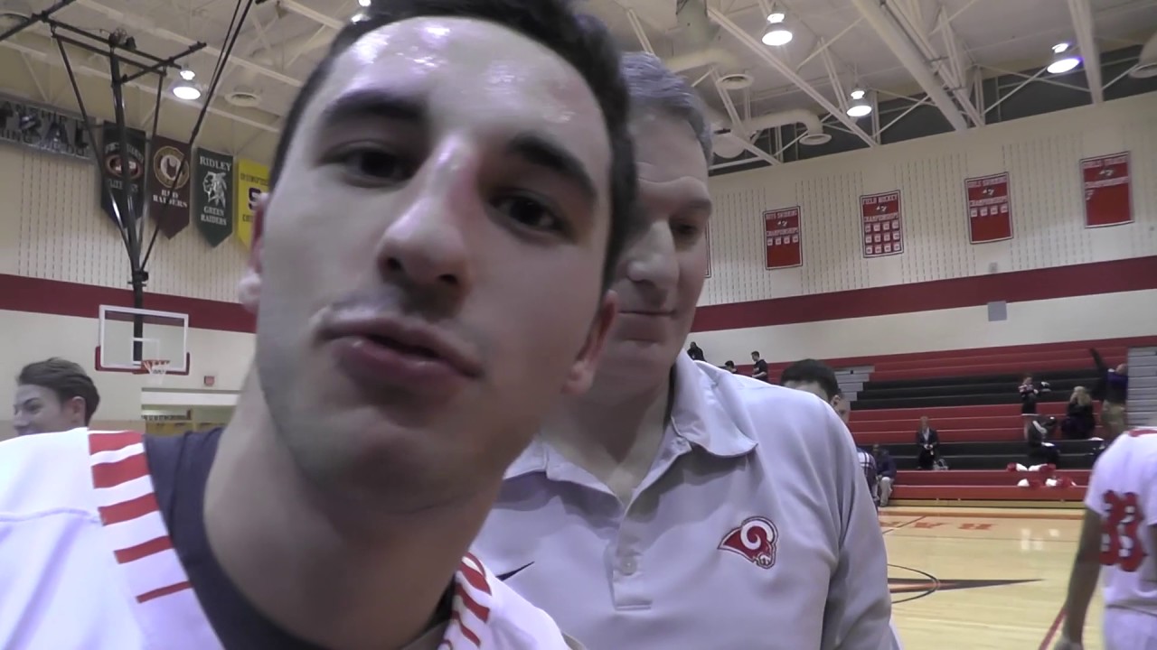 Harriton Boys Basketball Highlights 1/10/17 - Ricky Reports