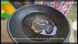 Performance task in TLE 9 (Seafood)