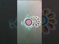 easy simple rangoli design #ytshorts #shorts #viralshorts #youtubeshorts #satisfying #easy #shorts