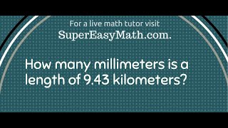 MPOTD - Metric Units
