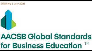 AACSB 2026 Standards