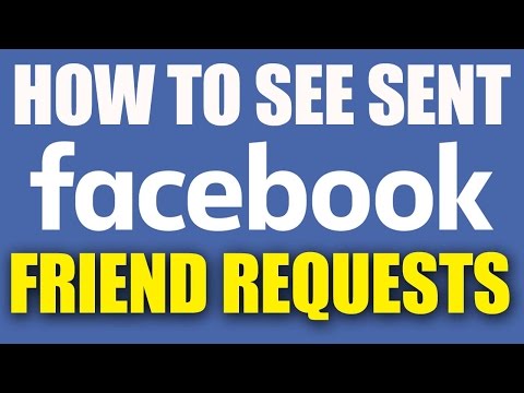 How to See Sent Friend Requests on Facebook 2016 @NewtonShah