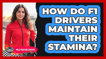 How Do F1 Drivers Maintain Their Stamina?
