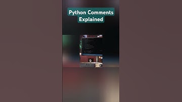 Python Comments Explained #shortvideo #viralshorts #education #science #technology #video #tech #fun