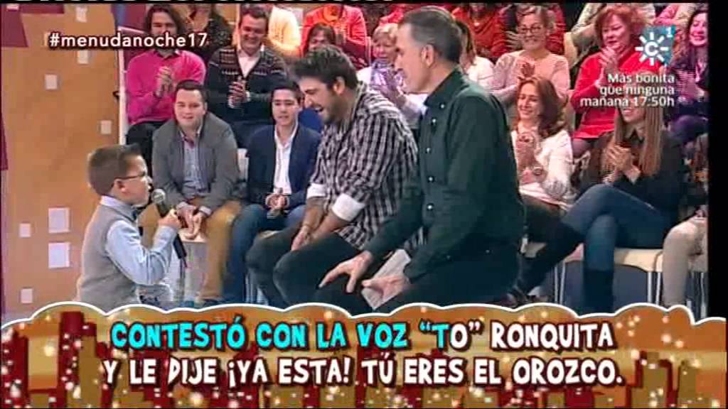 ALEJANDRO CANTANDO A ANTONIO OROZCO