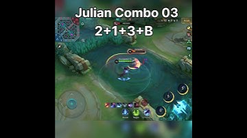 ✅Julian = Dark Destroyer! 🌑 Scythe + Chain Combo for Massive Damage Combo-03 | MLBB Shorts #mllb
