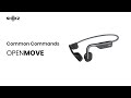 Shokz OpenMove | Commands