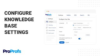 How to Configure Your Knowledge Base Settings Wealth
