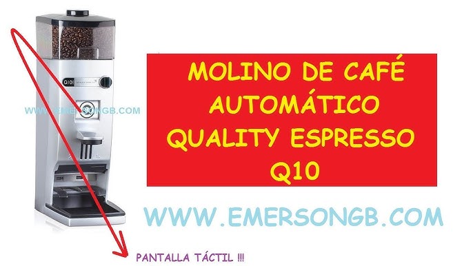 Molino de café profesional Q10 Evo Blanco