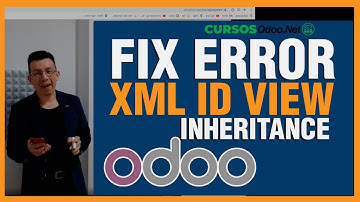 SOLUCIÓN ERROR External XML ID NOT FOUND (Herencia Vistas Odoo)