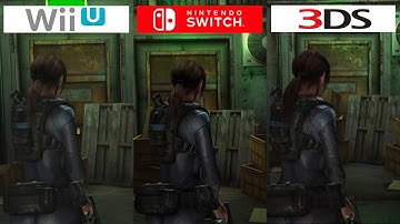Resident Evil Revelations | Switch vs WiiU vs 3DS | Graphics Comparison