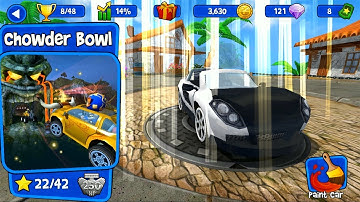 Beach buggy Racing | Beach Bro Vs El Zipo | Chowder Bowl Walkthrough Part 3