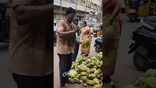 Fresh Coconut water @Indian Streets|Vacation Vlogs