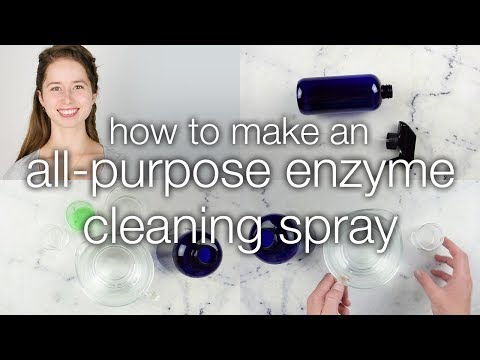How to Make DIY All Purpose Enzyme Cleaning Spray