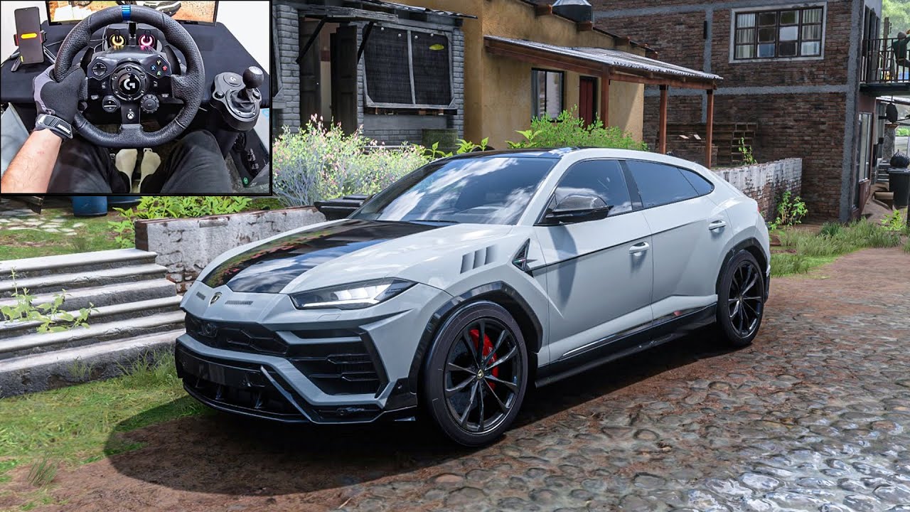 Lamborghini Urus - Forza Horizon 5 | Logitech G923 Steering Wheel