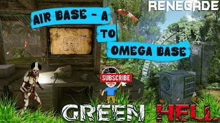 GREEN HELL || Air base to Omega base || Diving gear Codex || Grapling Gun Codex || Area -1 Codex