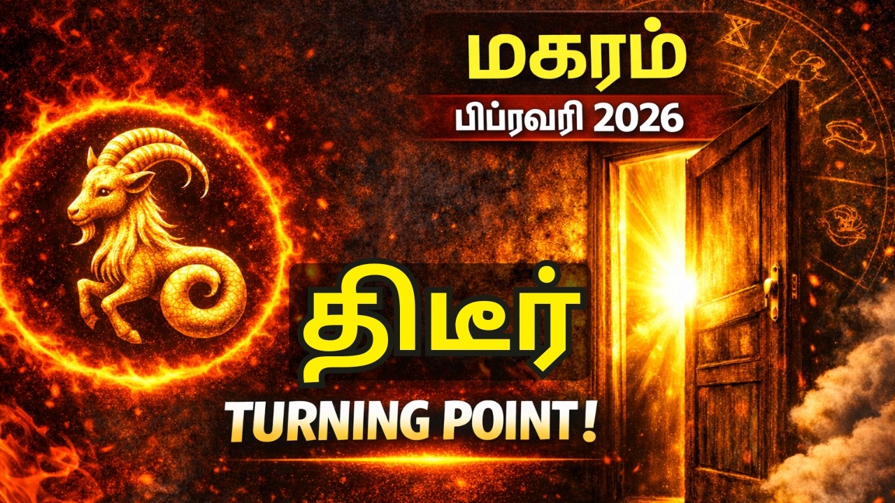 மகரம் ராசி பிப்ரவரி 2026 | திடீர் திருப்பம்! வாழ்க்கை மாறும் நேரம் | Magaram Rasi February 2026