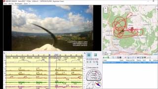 Dashcam iTracker GS6000-A7 im Flugzeug