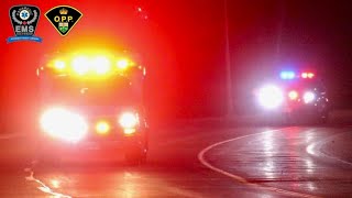 Responding To Hospital - Essex-WindsorEMS & Marked O.P.P. Tahoe - Lights & Sirens by On Location 210 views 8 days ago 1 minute, 47 seconds