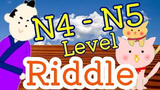 JLPT N5-N4 vocabulary adjectives, nouns & verbs- listening practice, Japanese story for beginners