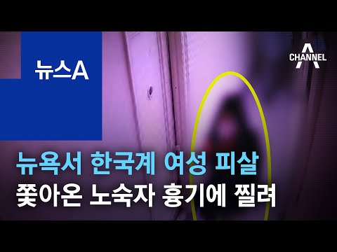 뉴욕서 한국계 <strong>여성</strong> 피살…집까지 쫓아온 <strong>노숙자</strong> 흉기에 찔려 | 뉴스A